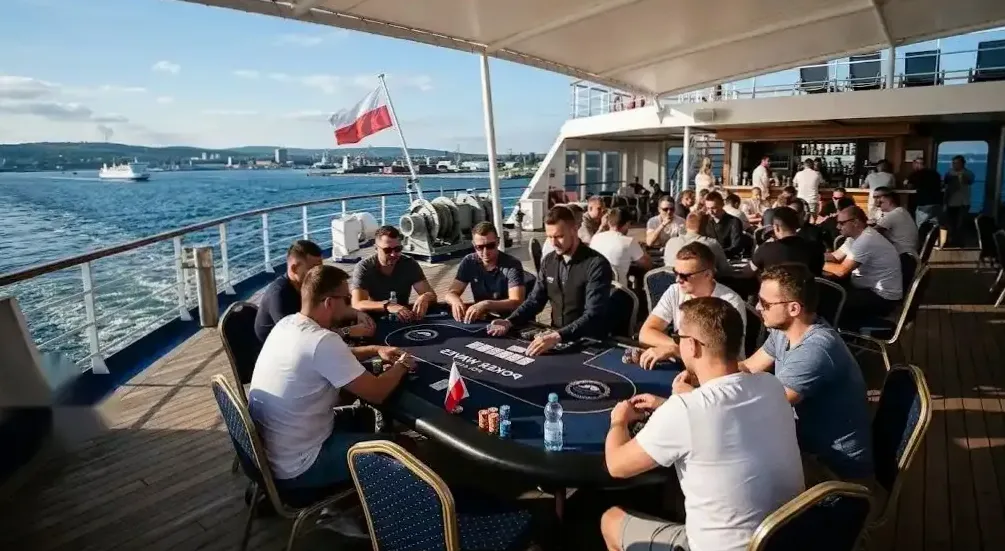Urodziny i jubileusz w scenerii kasyna — stół pokerowy
