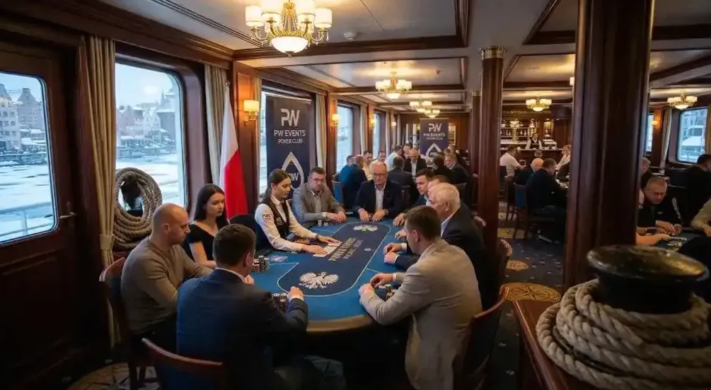 Stół finałowy na pokładzie