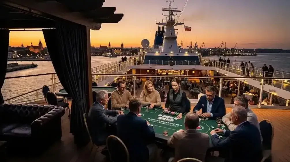 Czarter pokerowy VIP — pokład liniowca